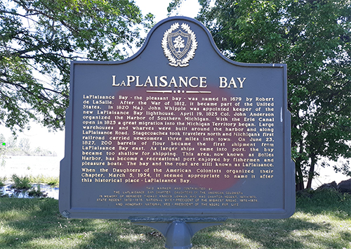 Monroe County Michigan historic markers